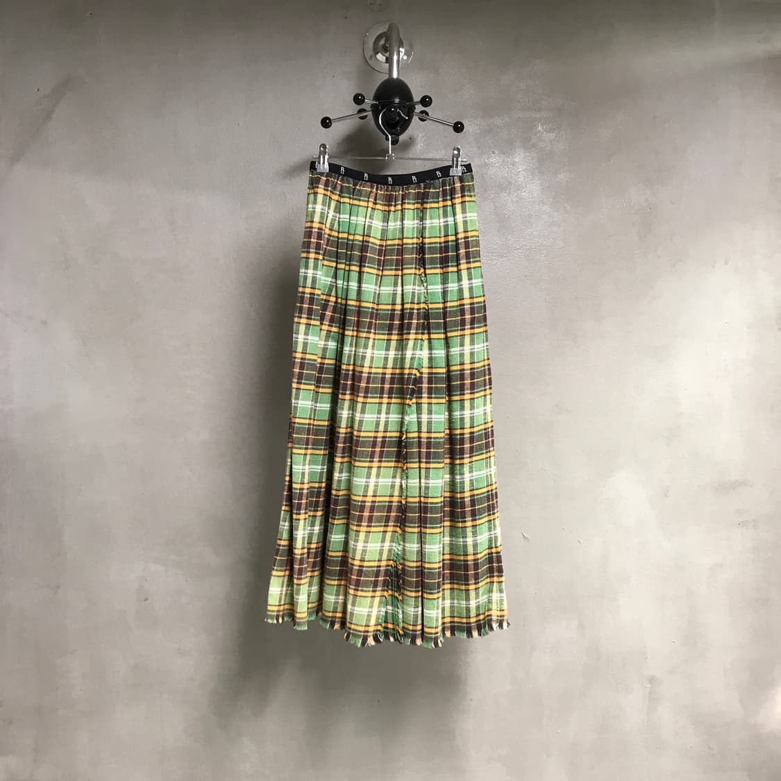 R13 알써틴 체크 스커트 XS(W) 상품이미지1