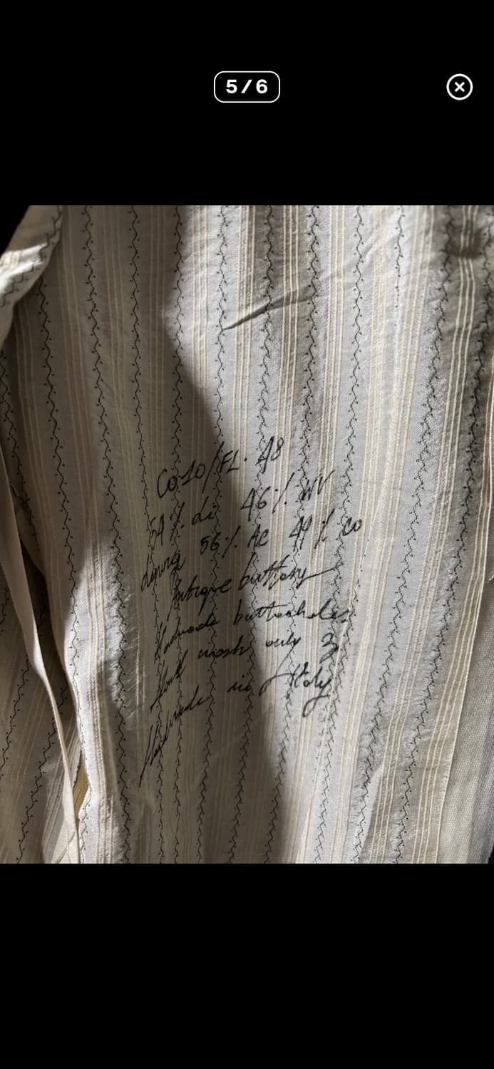 Archivio jm ribot 코트 판매합니다. 상품이미지5