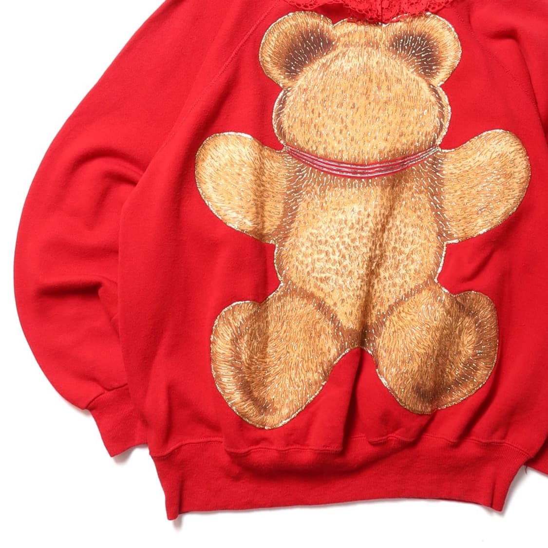 Ultra Sweats Frill Teddy Bear Sweatshirt 상품이미지6