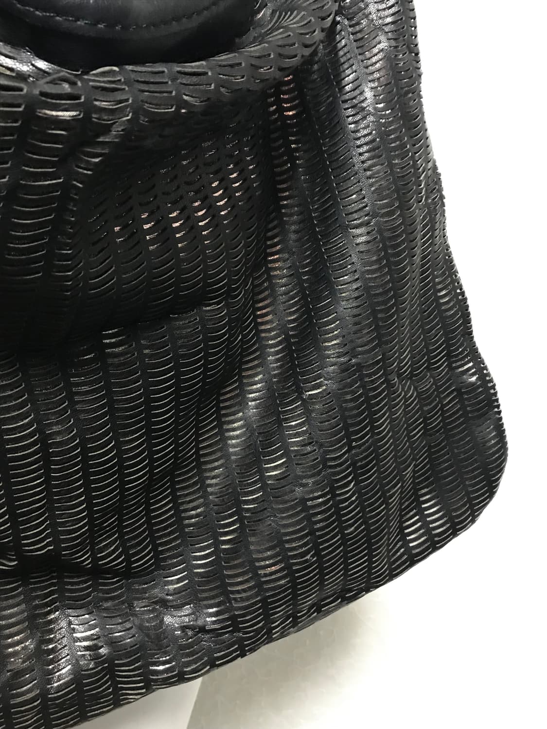 빈티지 vkei 펑크 펀칭 레더 숄더백 가방 상품이미지4