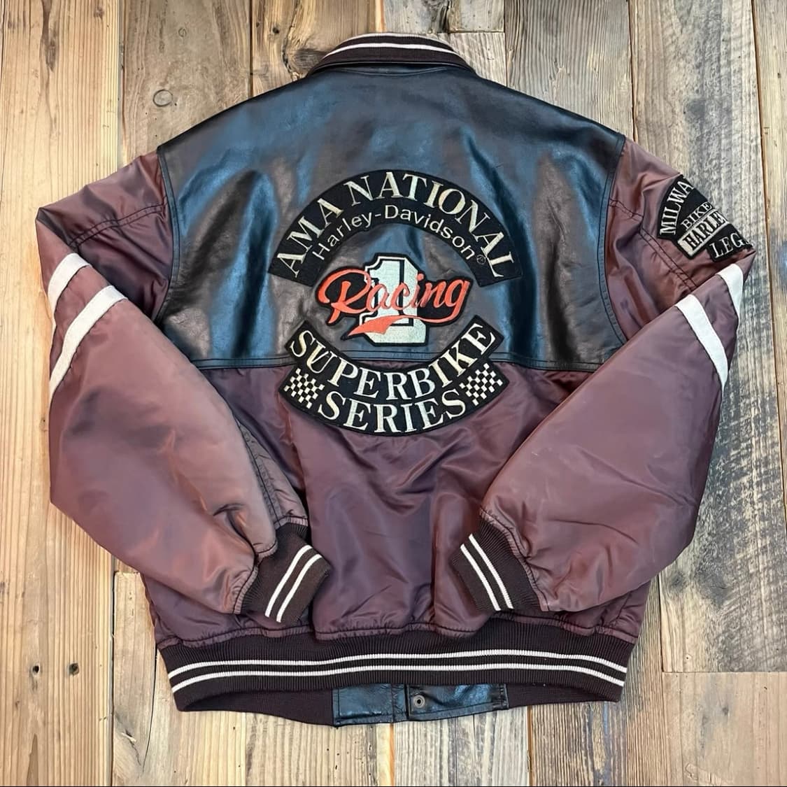  [Harley-Davidson] 빈티지 아메리칸 레트로 자수 베이스볼  상품이미지2