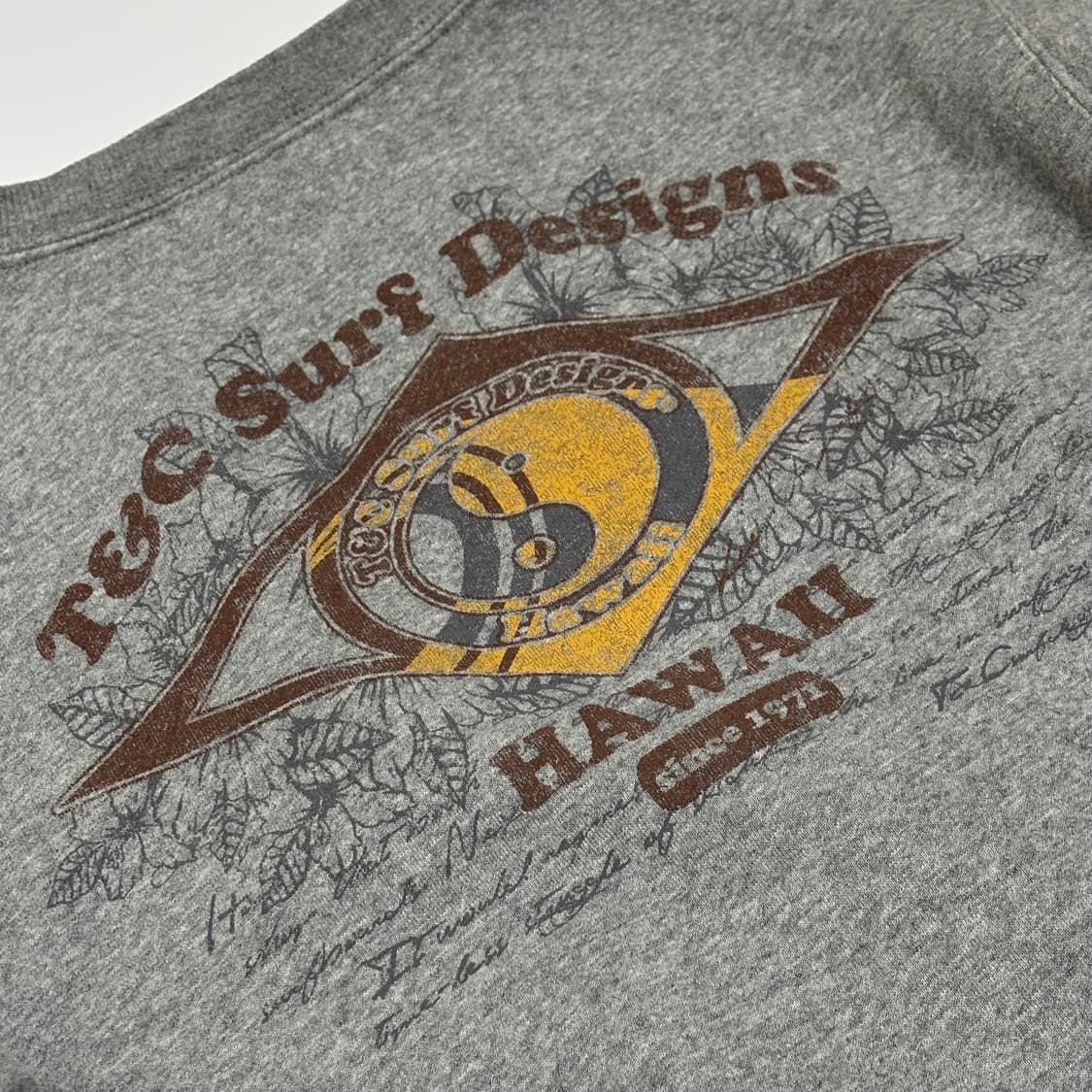 T&C 서프 디자인 하와이 그래픽 맨투맨 상품이미지2