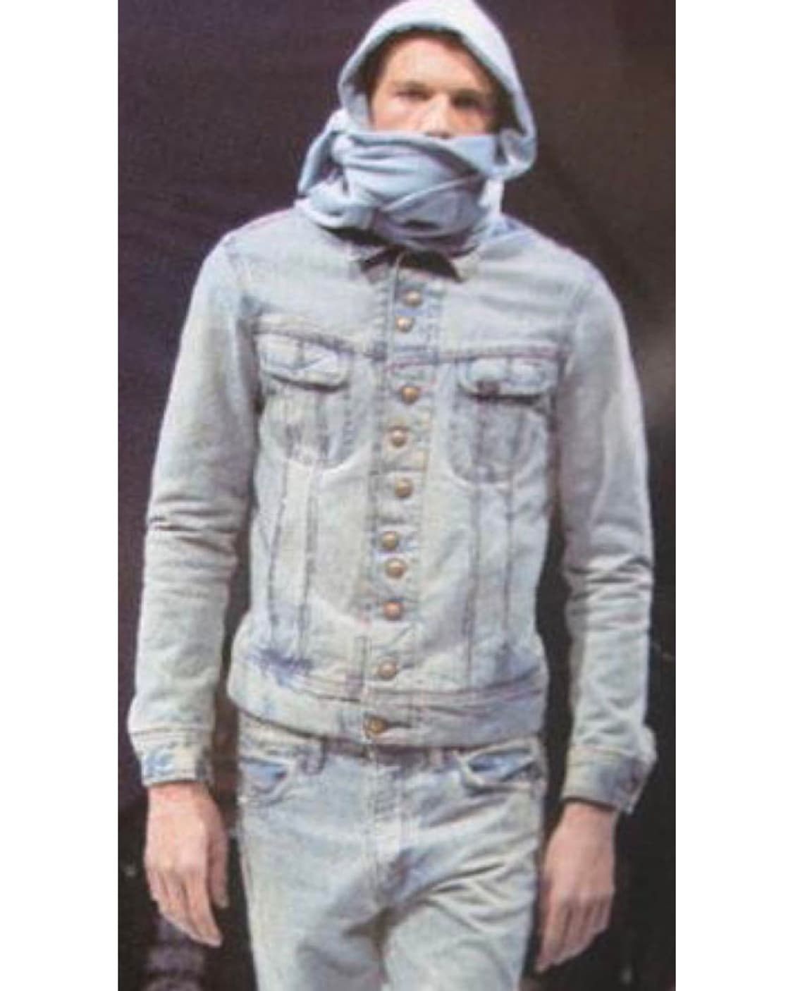 [M] 엔할리우드 2005AW Lee 버튼 데님 자켓 상품이미지1