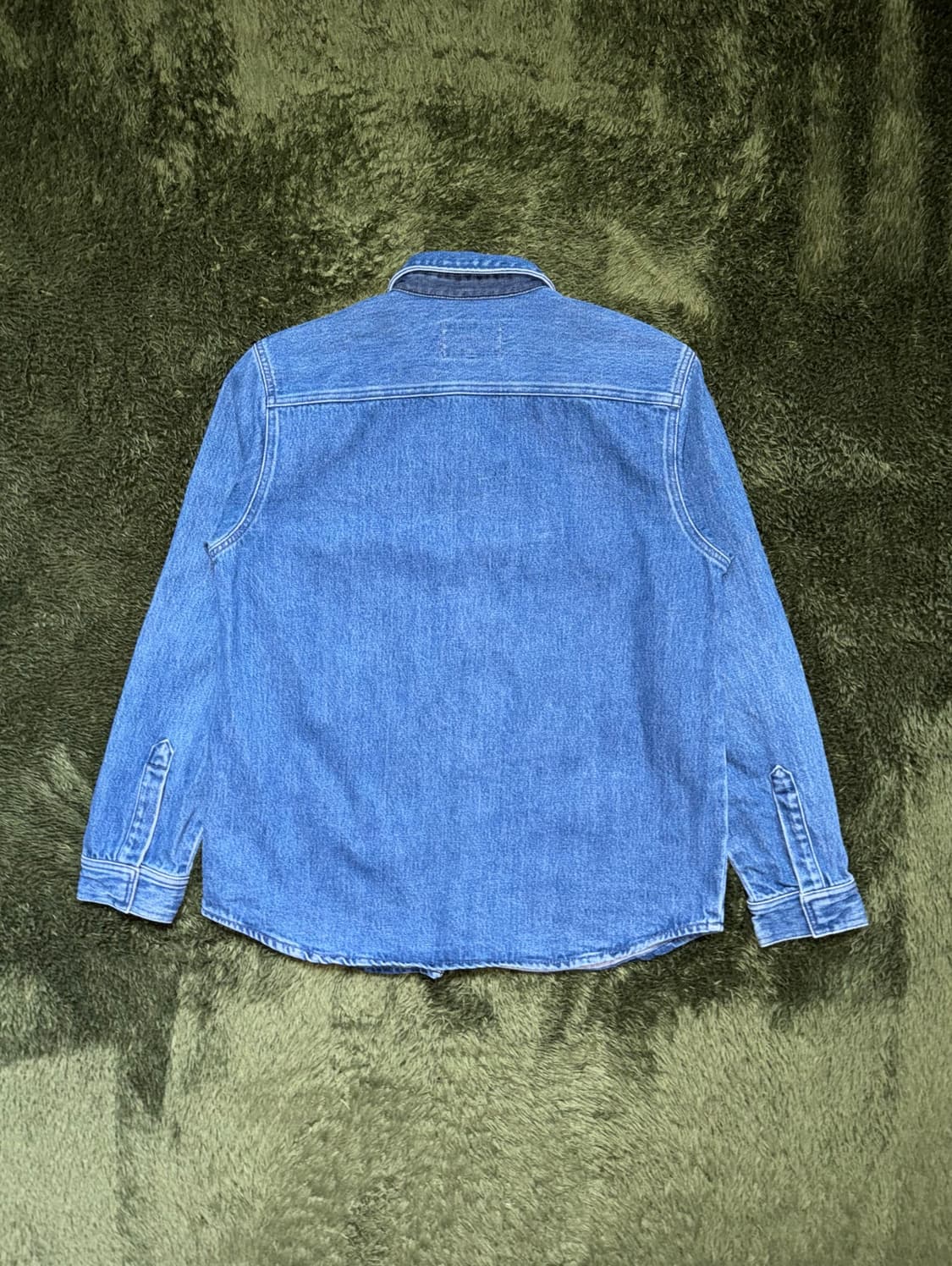 [L] 칼하트 WIP 우먼즈 SALINAC 데님 셔츠 인디고 상품이미지7