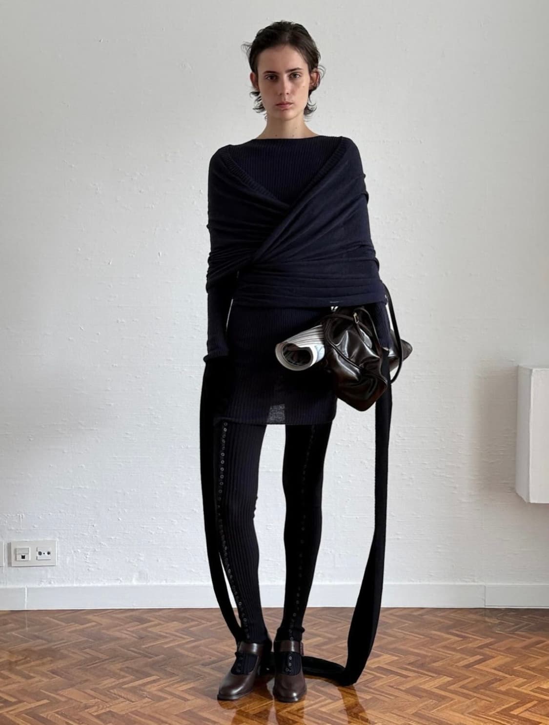 [36,37,38,39]팔로마울 Carmen 펌프스 힐/브라운 상품이미지4