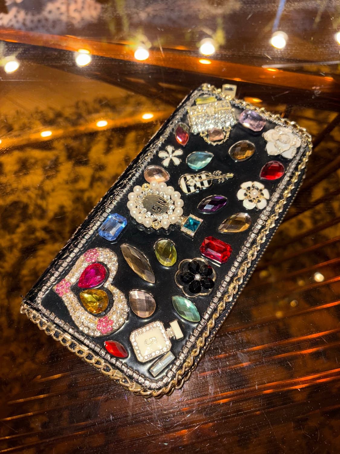 Kirakira brooch long wallet 상품이미지2