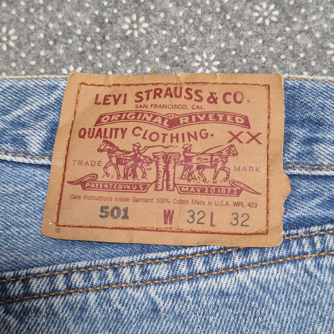 [32]90s US Made 리바이스 501 -420 상품이미지3