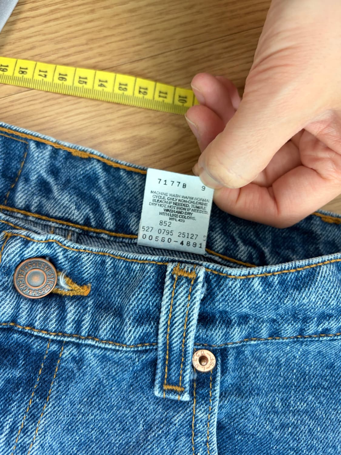 리바이스 560 데님팬츠 상품이미지6