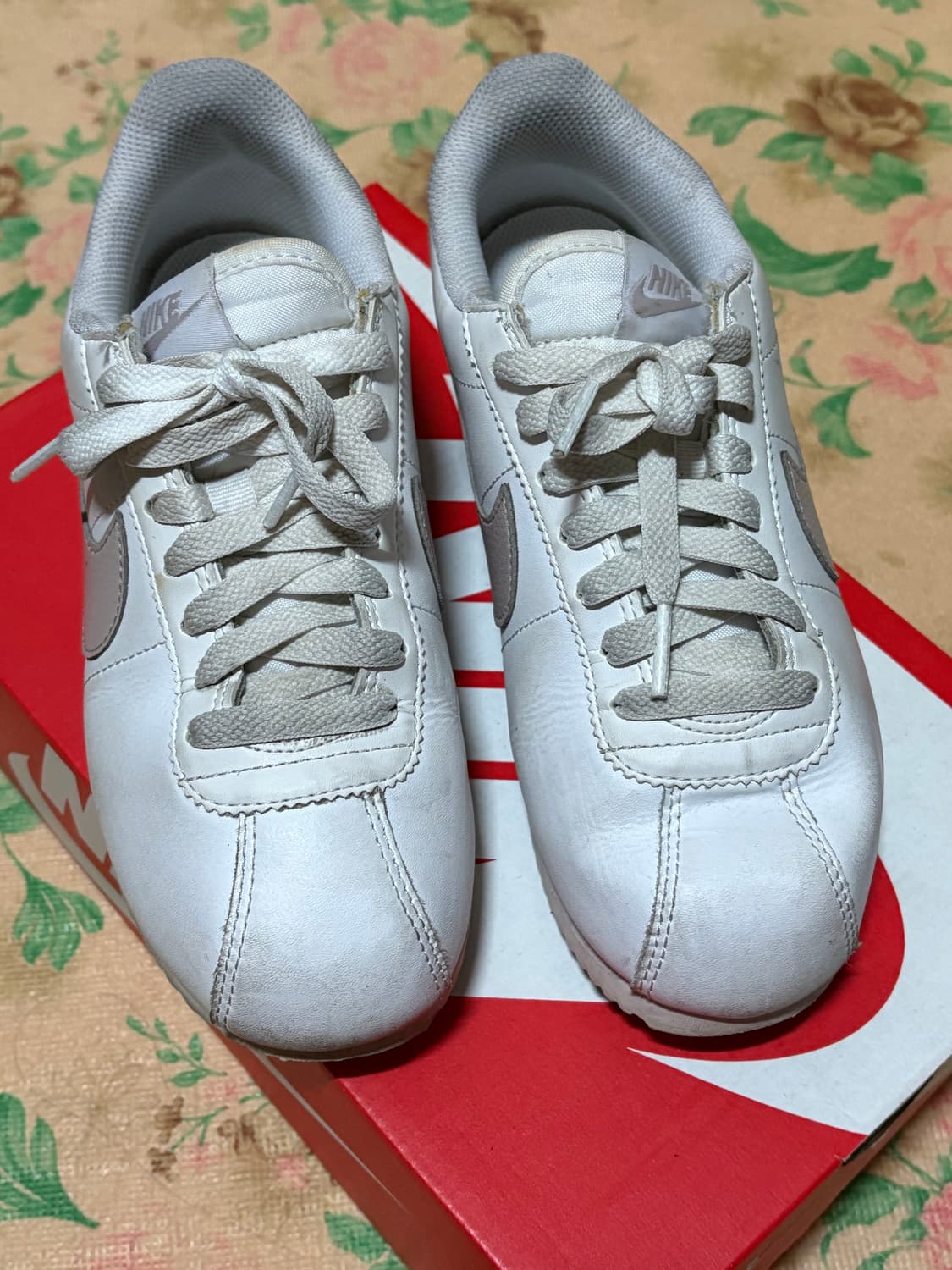 나이키 코르테즈 화이트 플래티넘 바이올렛 상품이미지1