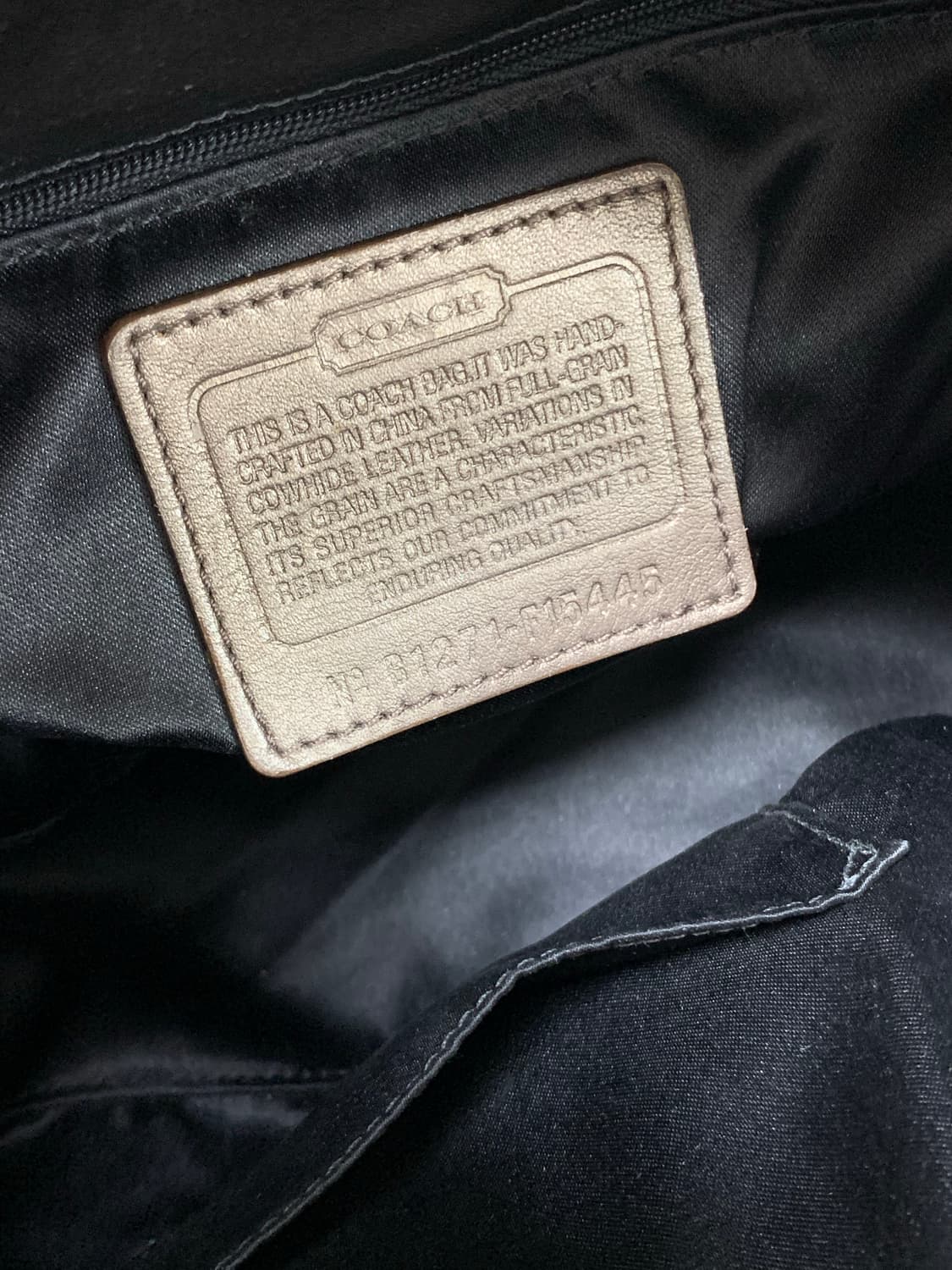 Old Coach shoulder bag 상품이미지7