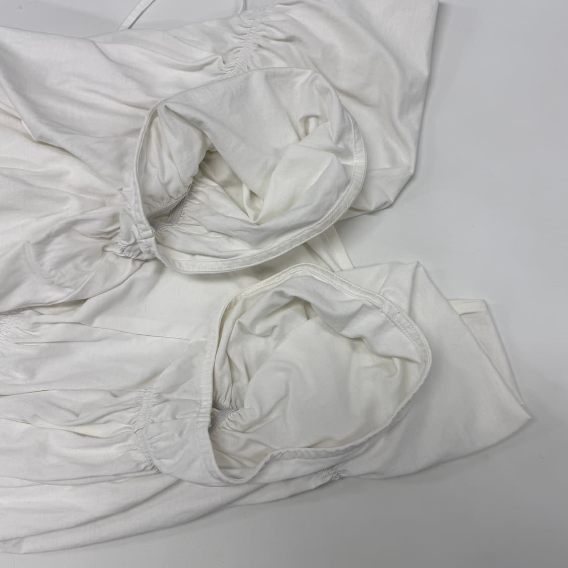 Ray Beams  asymmetric gathered top 상품이미지7