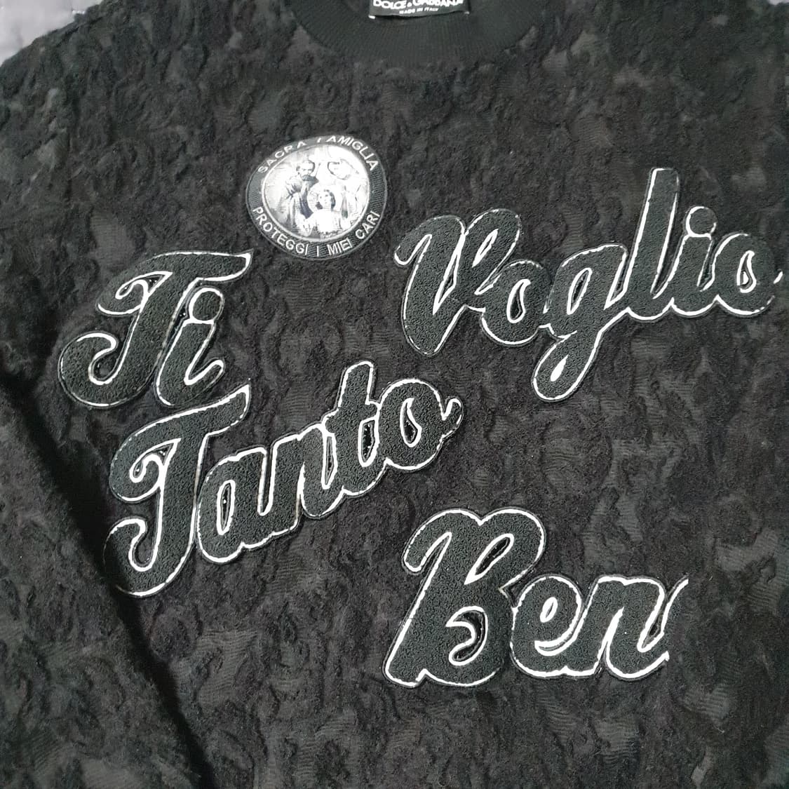 돌체앤가바나 런어웨이 자카드 맨투맨  상품이미지2