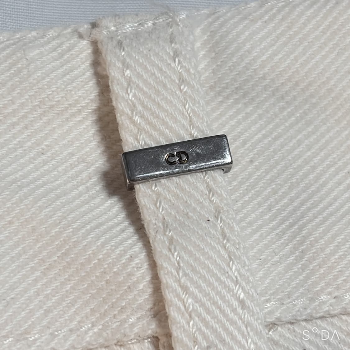 디올 와이드 코튼 면 팬츠 32 상품이미지7