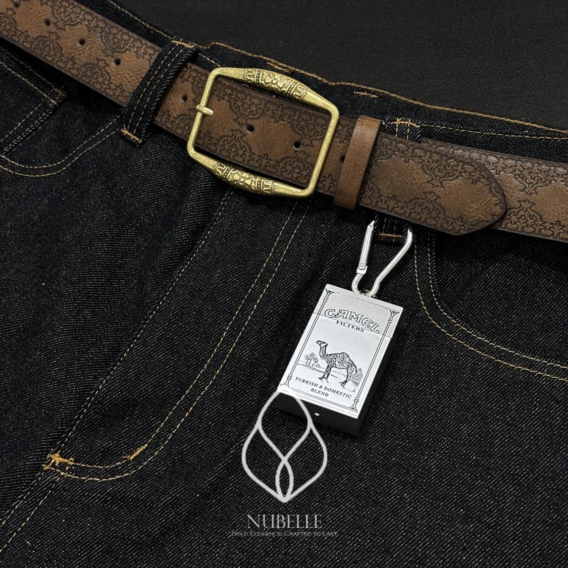 🌗 Antique ethnic belt / 엔틱 에스닉 가죽 벨트 상품이미지9