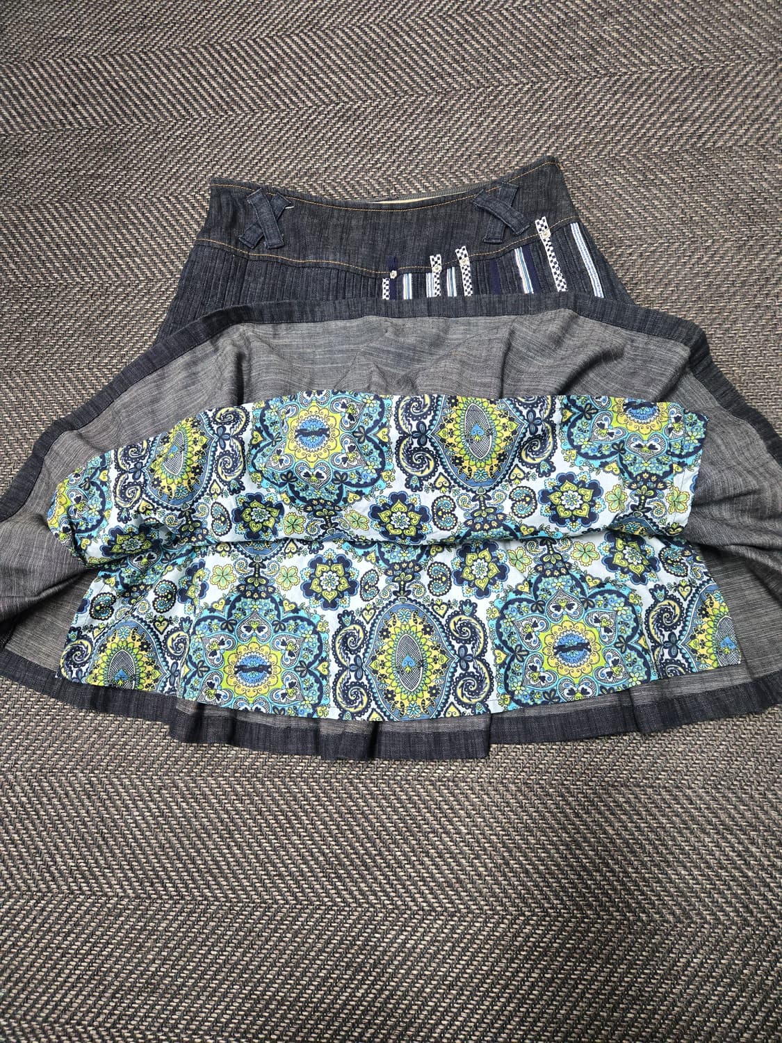 오일릴리 Oilily 플리츠 데님 스커트 상품이미지4