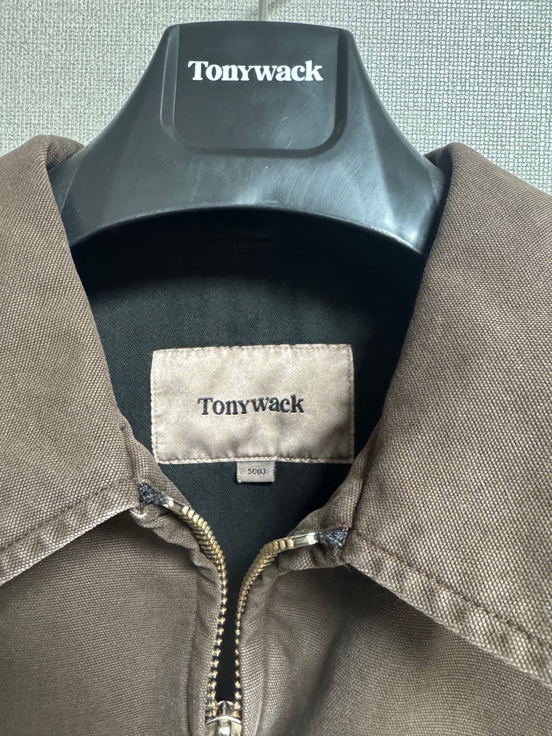 토니웩 가먼트다잉 워크자켓 브라운 상품이미지5