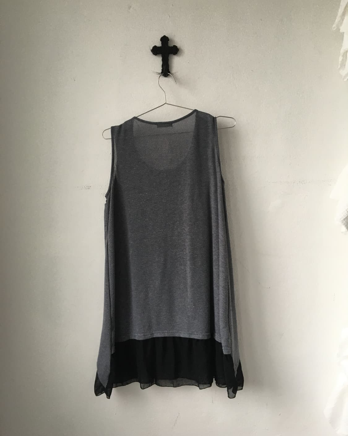 Layered point sleeveless onepiece 상품이미지3
