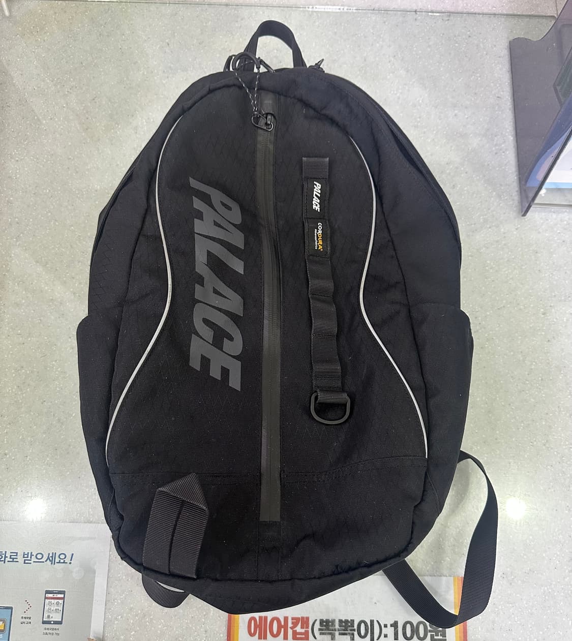 팔라스 코듀라 Y 립 백팩 블랙 판매합니다! 상품이미지4