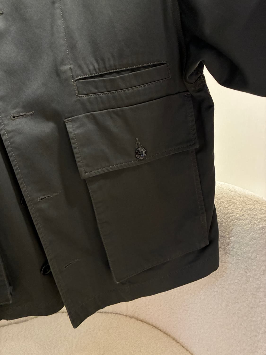 르메르 다크카키 자켓 상품이미지5