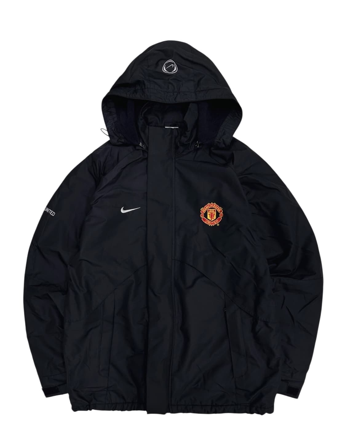 00s 나이키 맨유 기모 바람막이 후드집업 (M) 상품이미지1