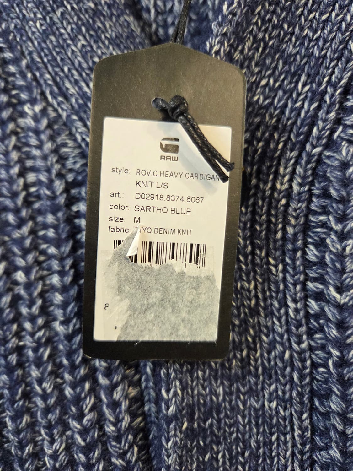 G-STAR RAW ROVIC HEAVY CARDIGAN KNIT L/S 상품이미지5