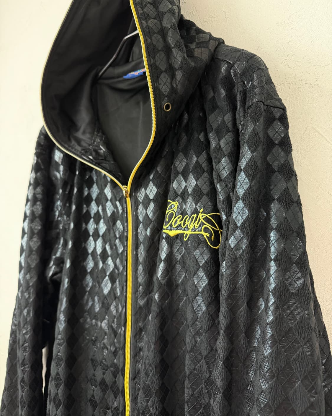 쿠지 퍼 텍스처 후디 상품이미지2