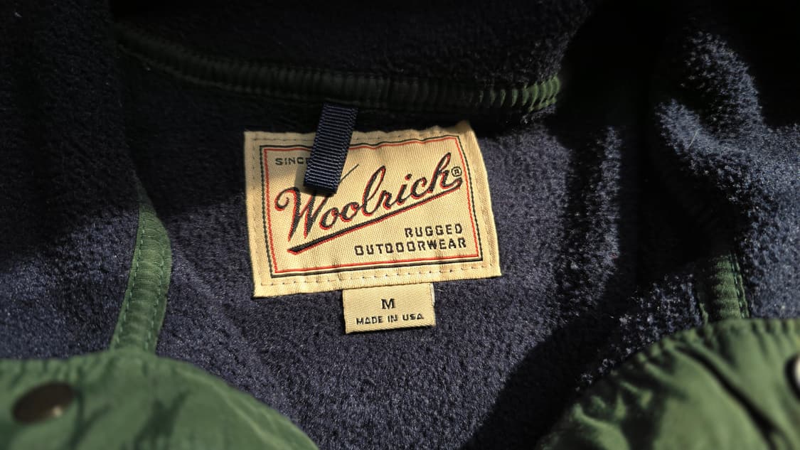 WOOLRICH 울리치 스냅티 신칠라 플리스 MADE IN USA 상품이미지4