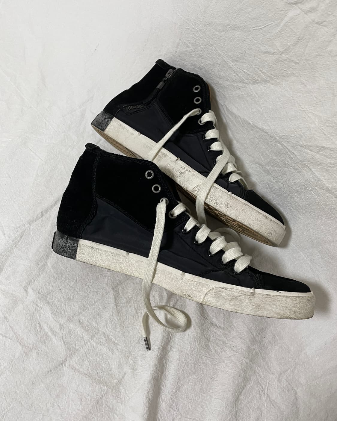 Diesel High-top Suede Sneakers 상품이미지2