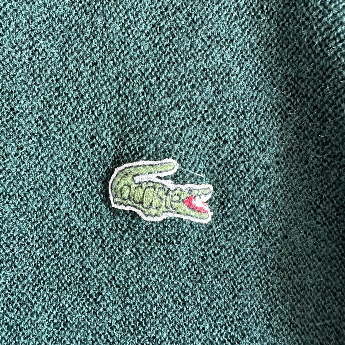 Lacoste 라코스테 서광 90‘s 퓨어울 가디건 상품이미지5