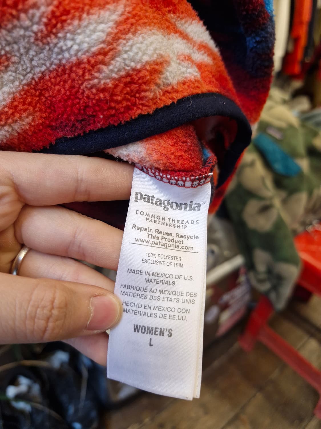 Z-375 파타고니아 신칠라 아즈텍 네이티브  상품이미지6