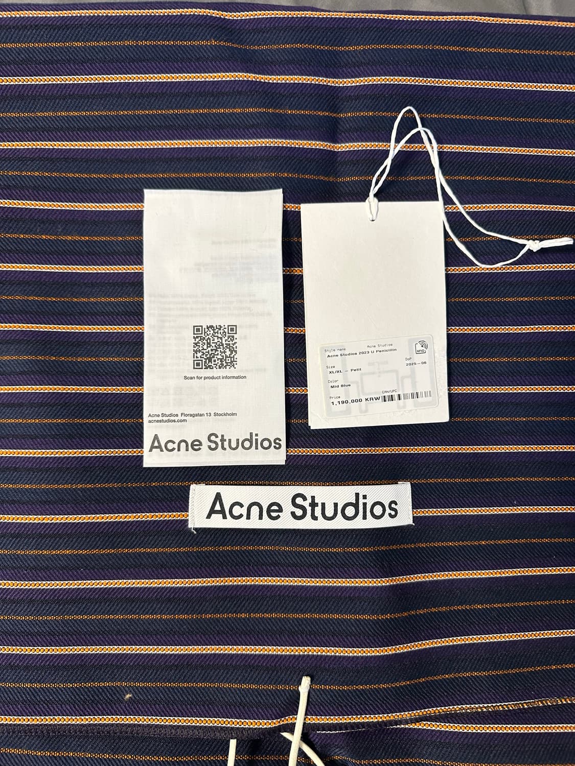 아크네 데님 팬츠 XL 상품이미지5