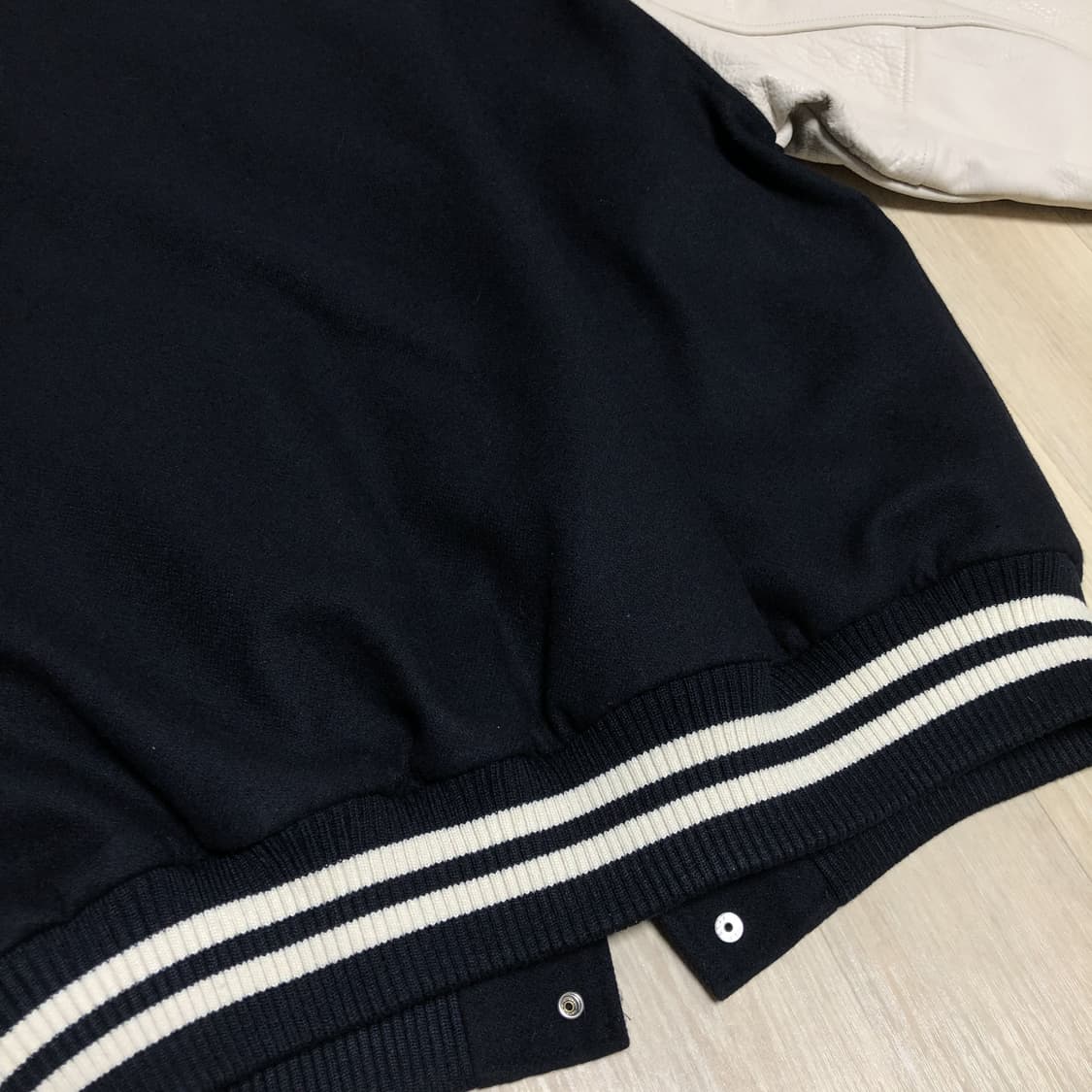 (XL) 에스피오나지 ESPIONAGE 스탠다드 바시티 자켓 네이비 상품이미지8