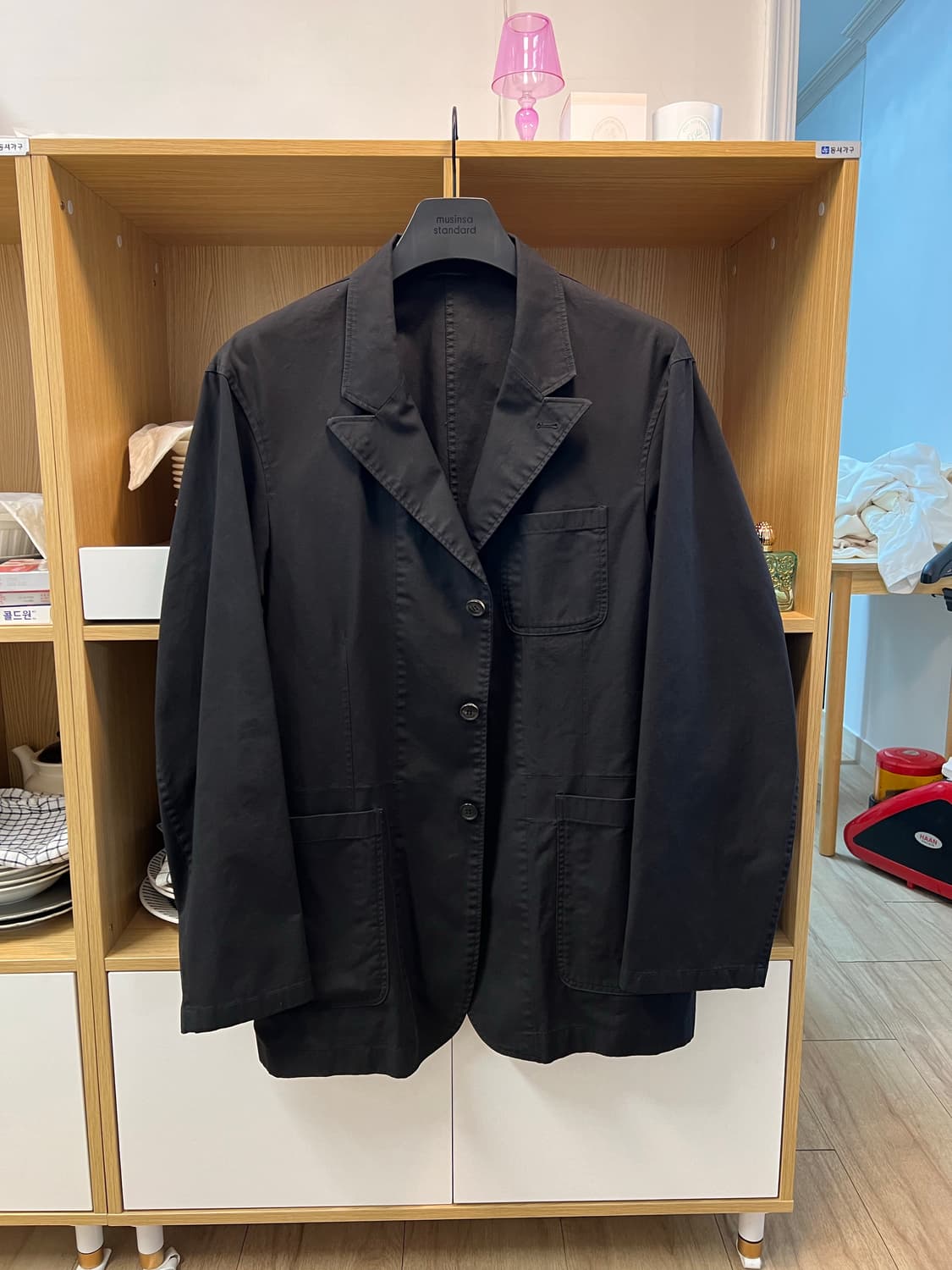 셔터 컴포트 블레이져 피크드 라펠 상품이미지1