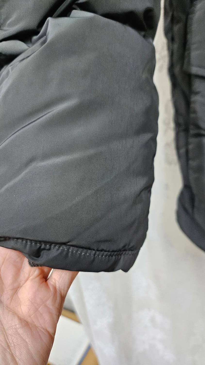 217.헤지스 카키 후드 패딩  상품이미지6