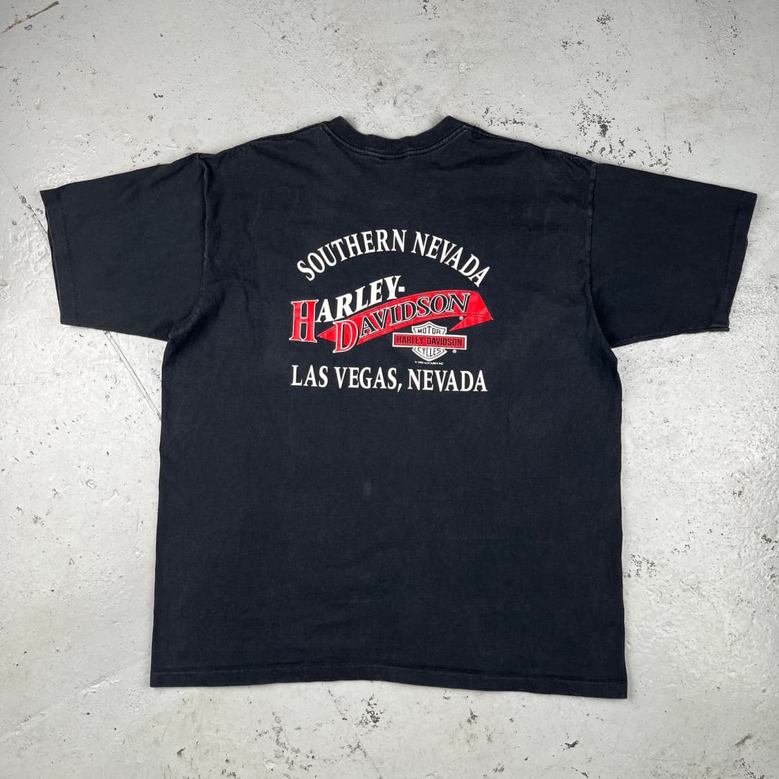 빈티지 할리데이비슨 월드클래스 반팔티 상품이미지2
