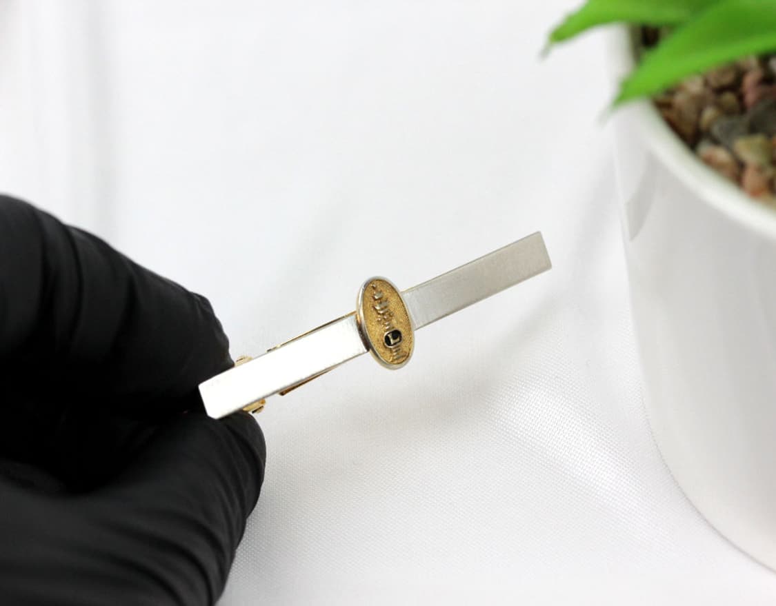 랑방 B+등급 5.5cm 남자 명품 넥타이핀 빈티지 상품이미지4