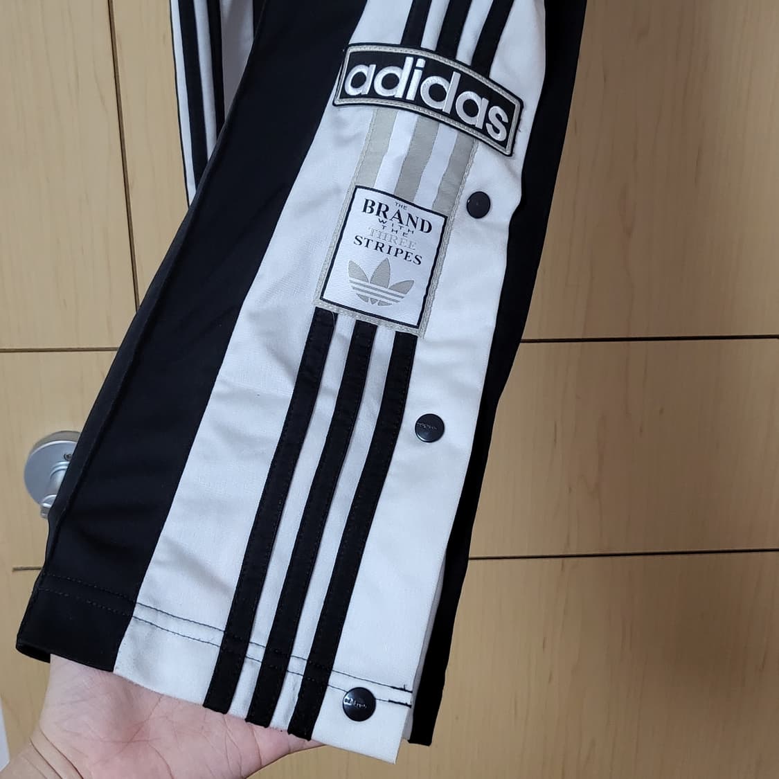 아디다스 아디브레이크 트레이닝 팬츠 스냅버튼 s 상품이미지6