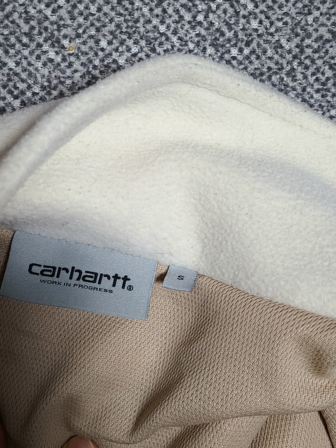 칼하트 아웃도어 C 플리스 자켓 오버사이즈  S  로 100 까지 무난 상품이미지7