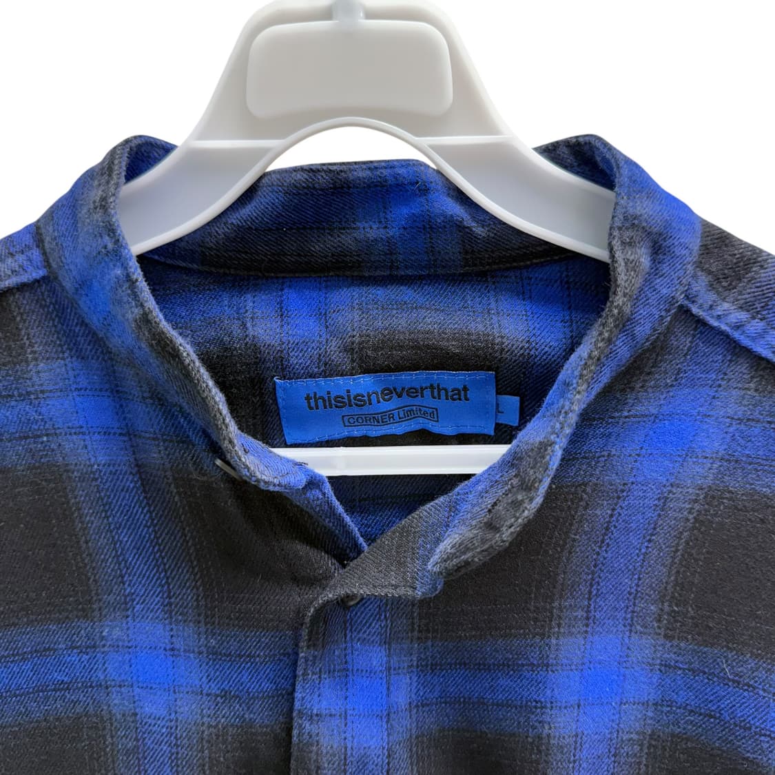 [L] 디스이즈네버댓 체크 남방 상품이미지5