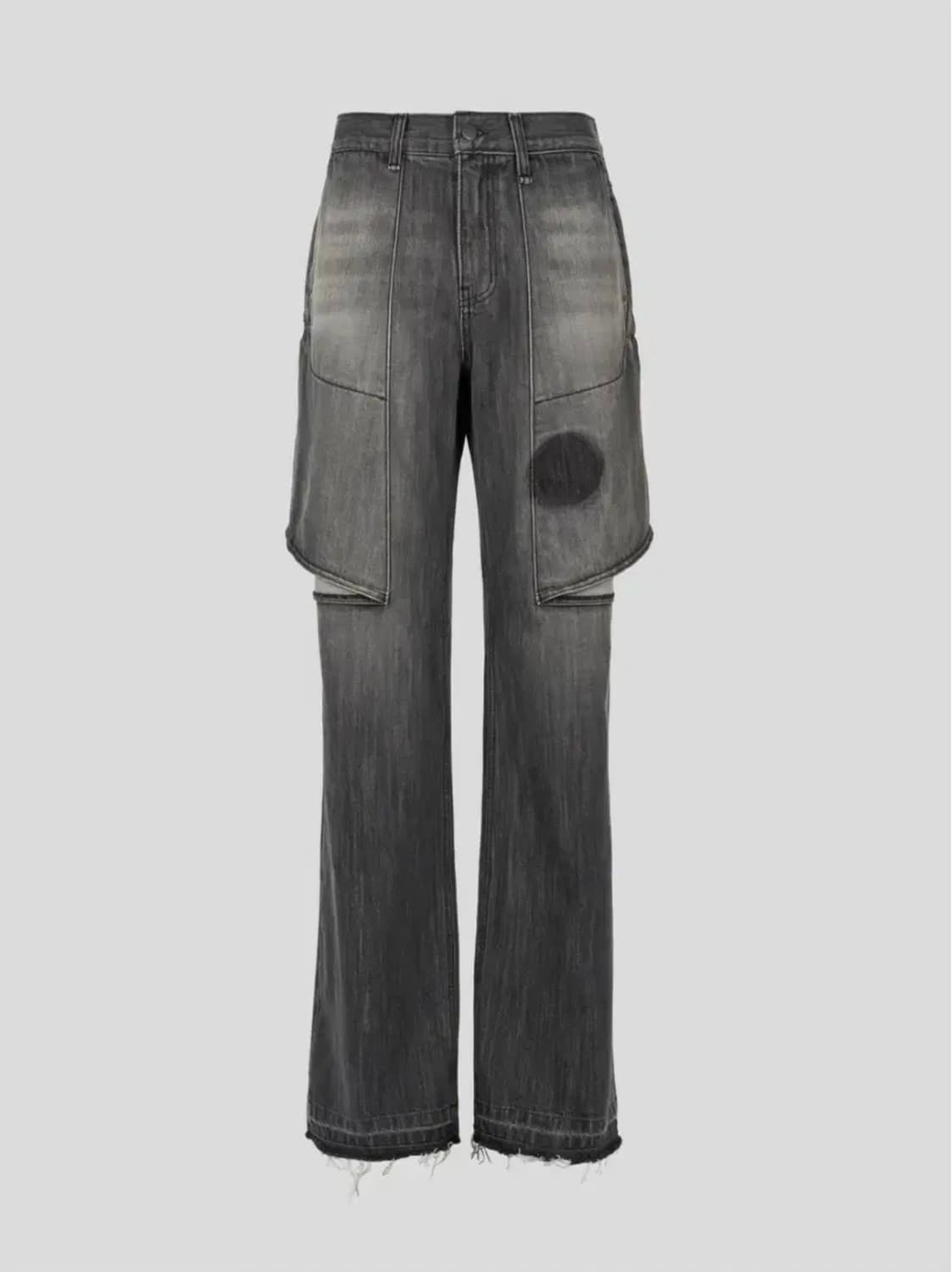 [S] 지용킴 24SS Layered Denim Trousers 상품이미지1