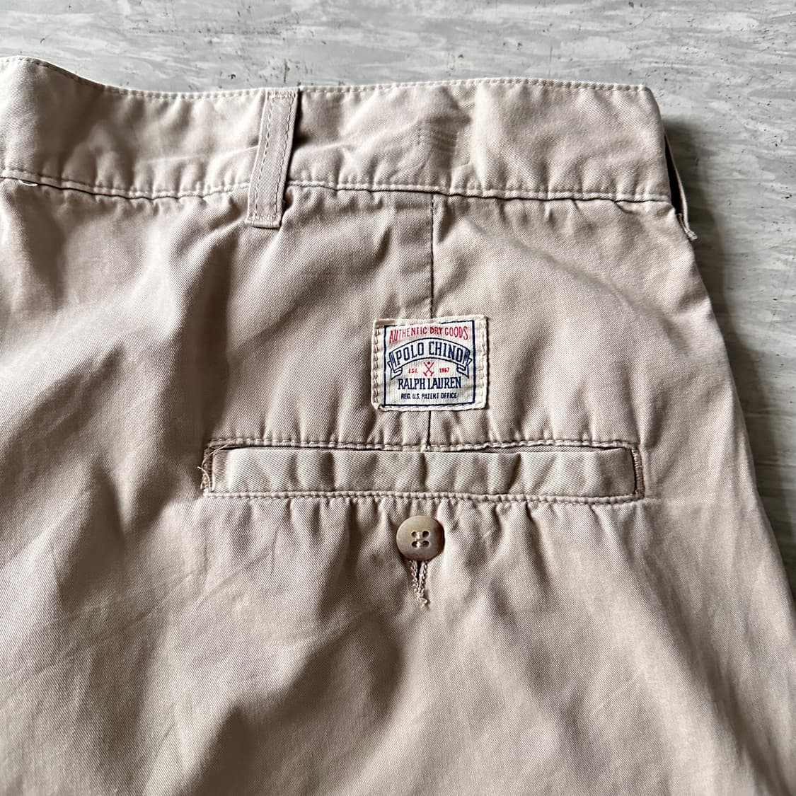 90년대 폴로 빈티지 치노 어센틱 반바지 MADE IN USA 상품이미지1