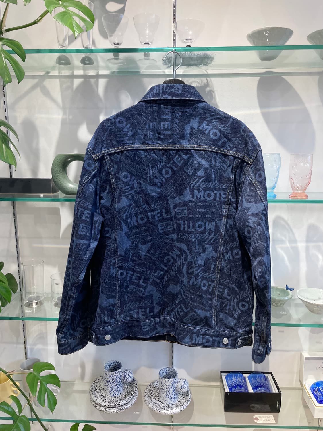 히스테릭글래머 motel denim jacket 상품이미지2