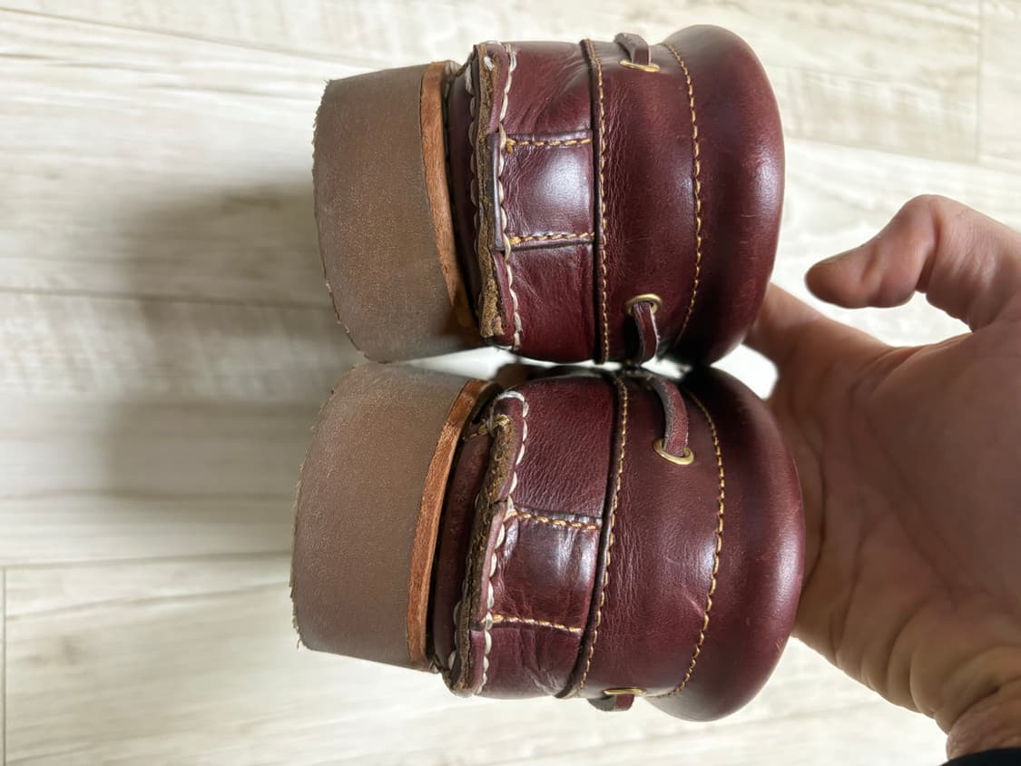 팀버랜드 3아이 보트슈즈 버건디 275 상품이미지5