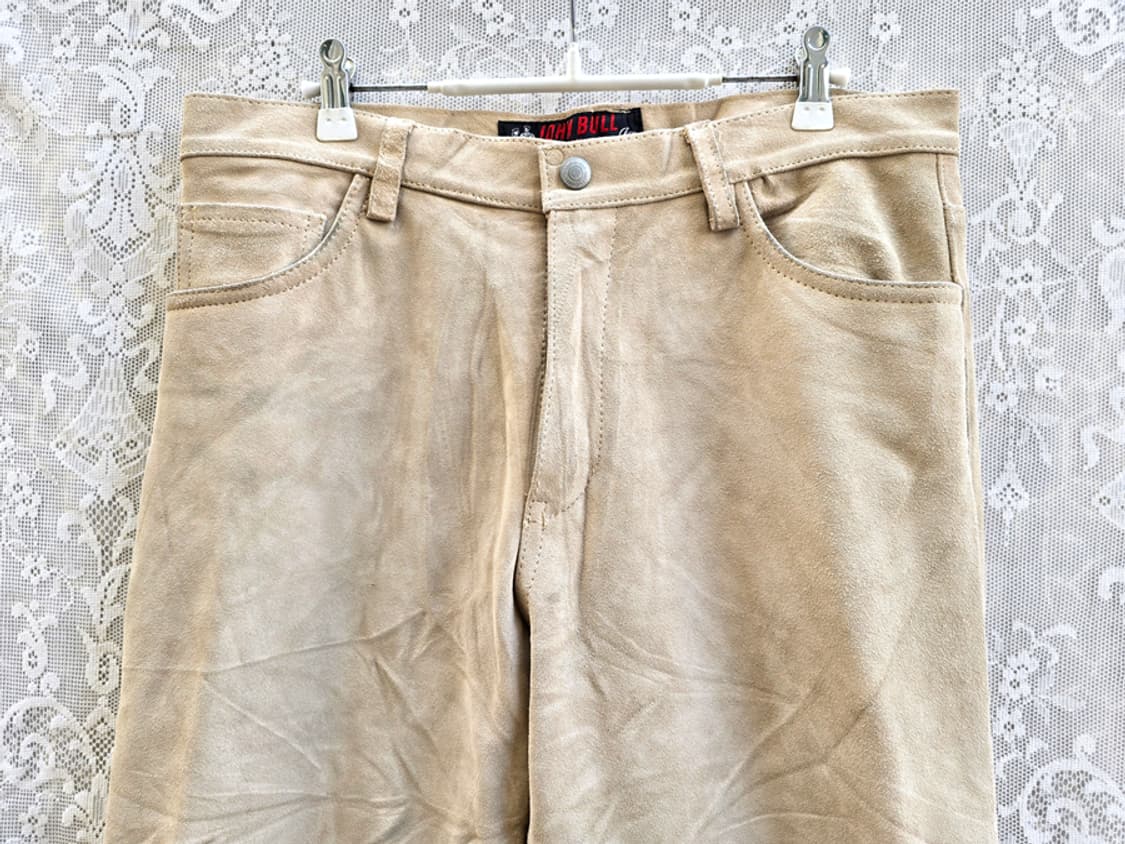 80-90s 존불 스웨이드 레더팬츠 상품이미지2
