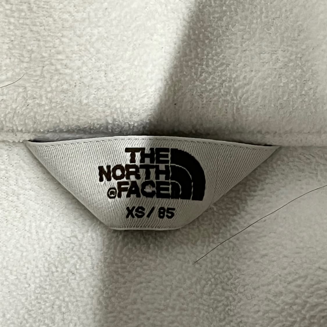 [정품/XS] 노스페이스 화이트 뽀글이 플리스 b18 상품이미지5