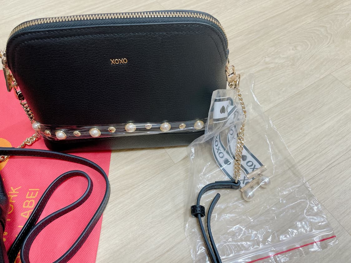 [새상품] XOXO 진주장식 소가죽 크로스백 넘나 예쁨 상품이미지4