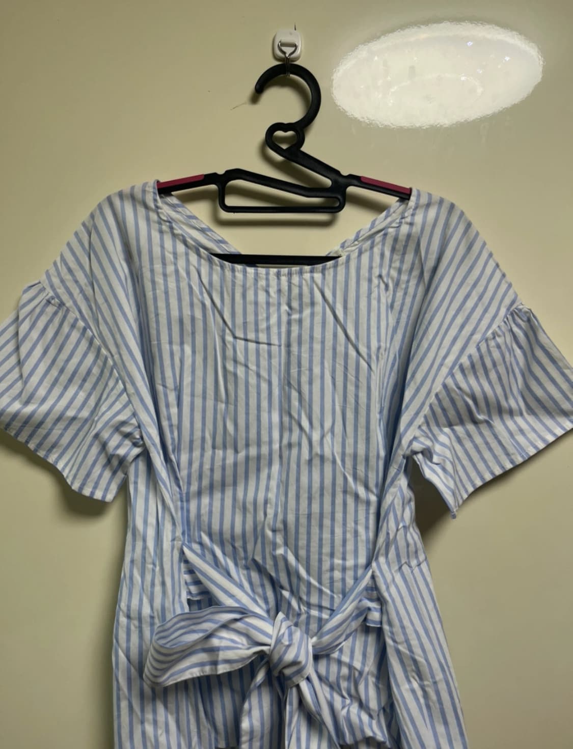 어스뮤직 스트라이프 리본 반팔 상품이미지5