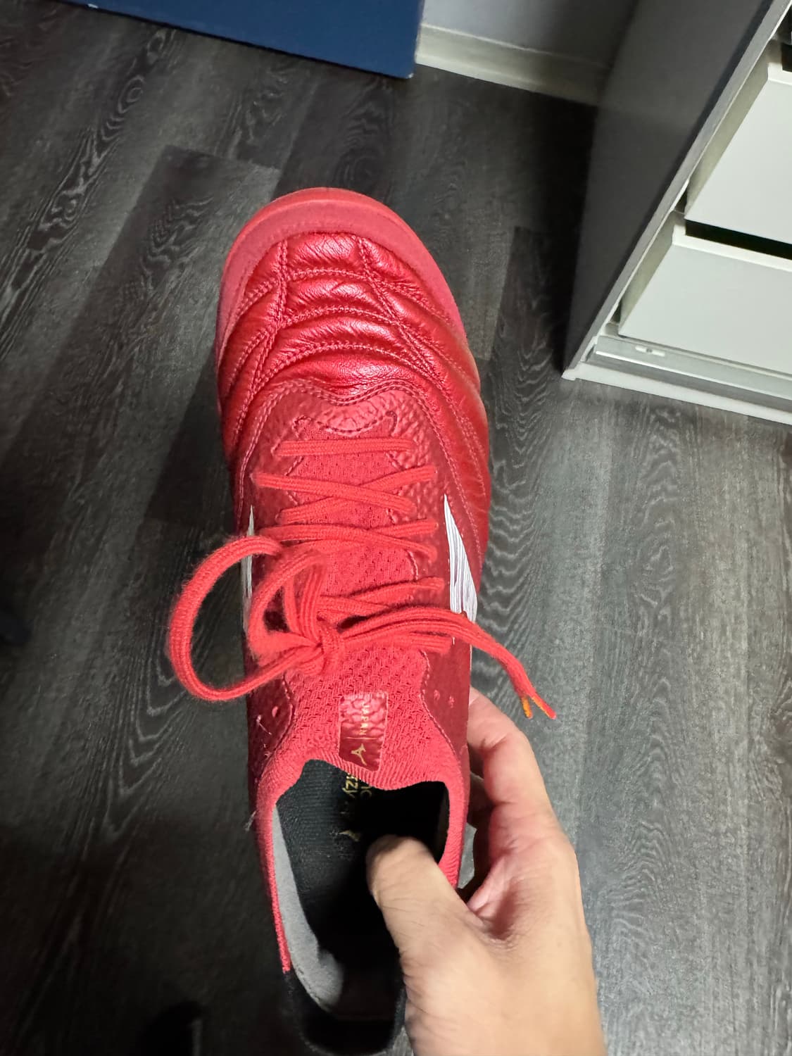 미즈노 모렐리아 네오 살라 베타 재팬 TF 풋살화 260mm 상품이미지6