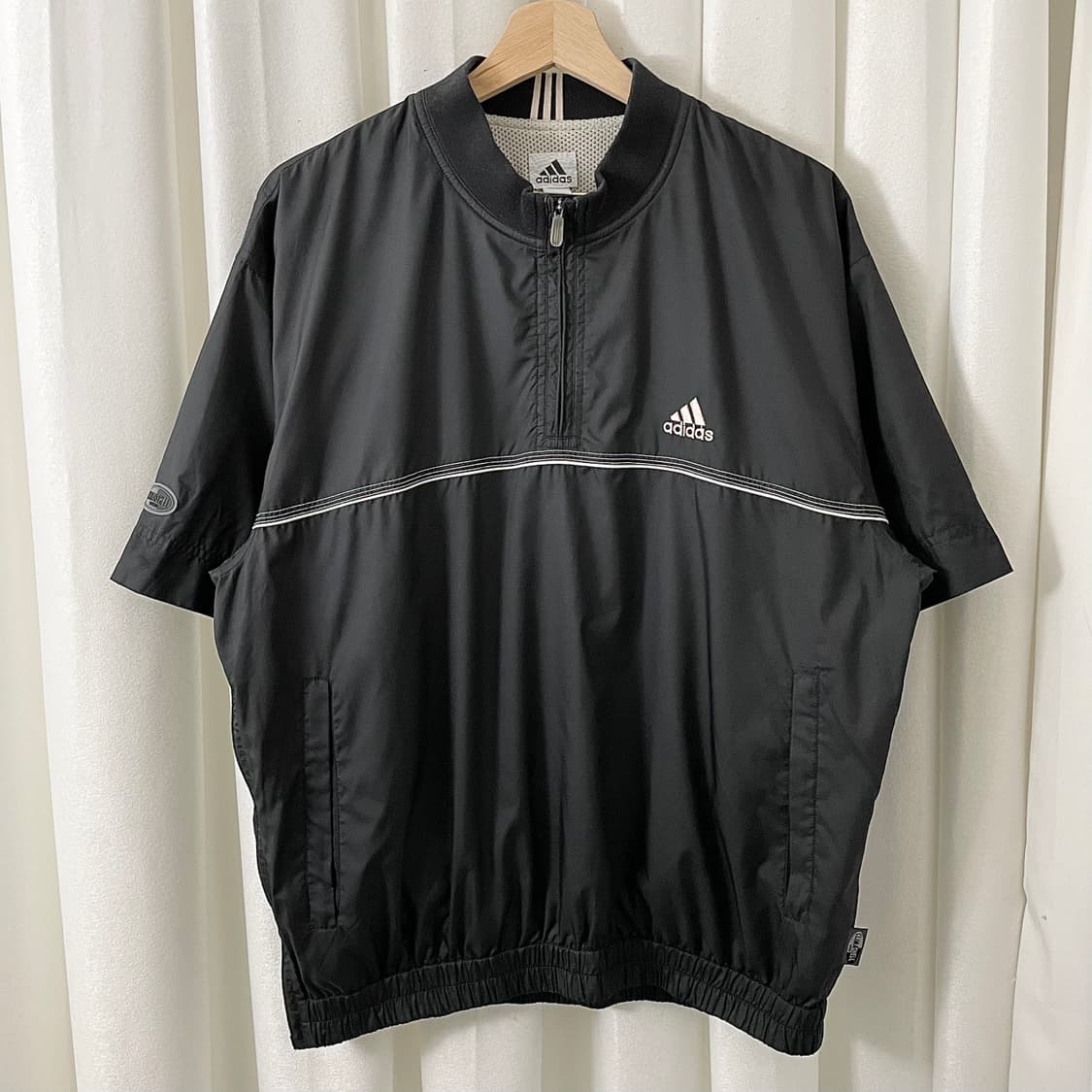 아디다스 블랙 2 in 1 아노락 상품이미지4