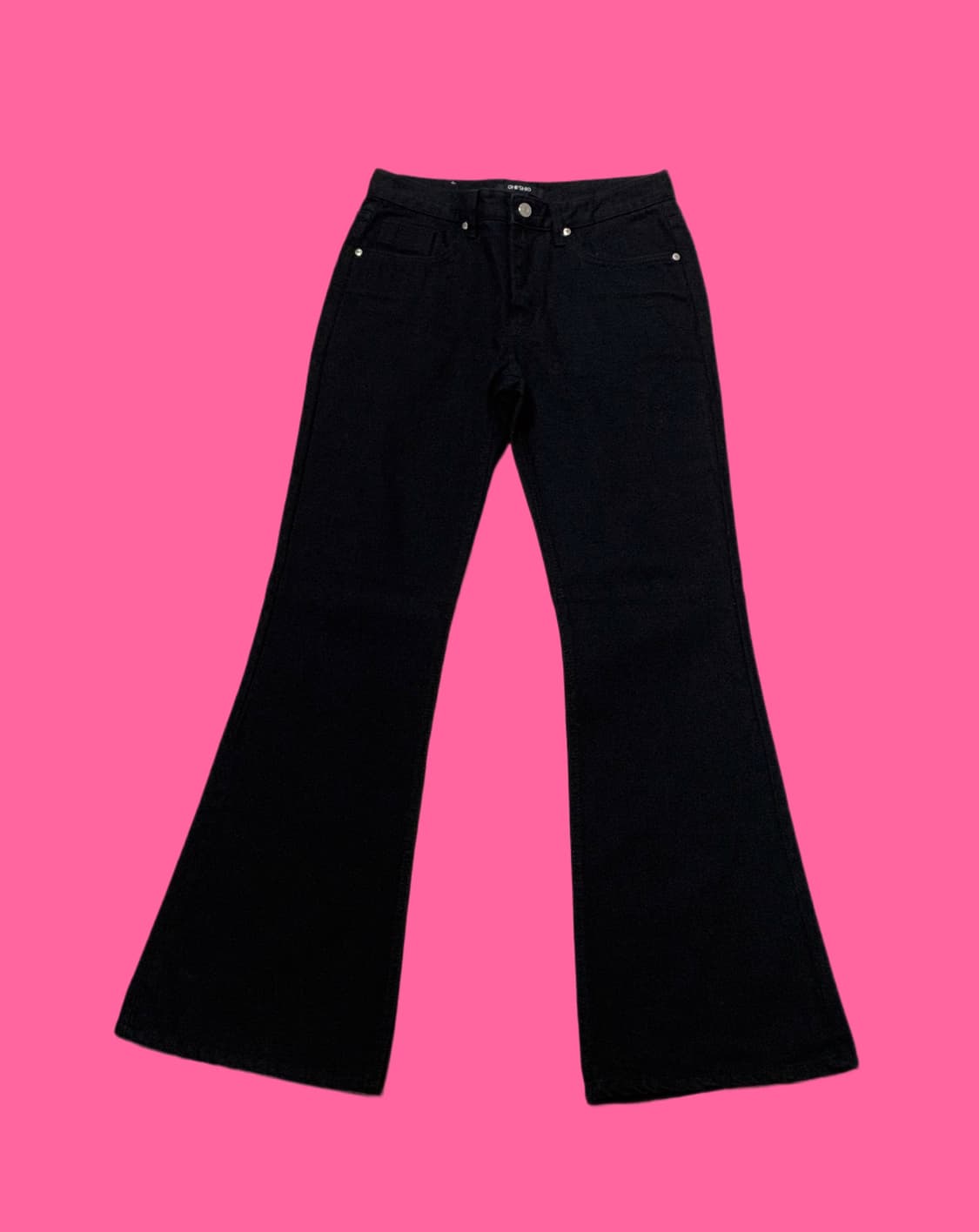 오헤시오 부츠컷 코튼 팬츠 1size (새상품) 상품이미지1